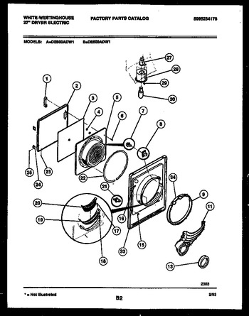 Diagram for DE800ADW1