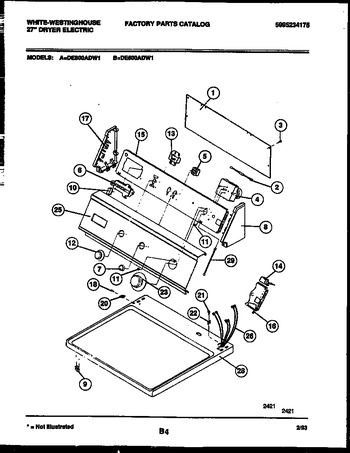 Diagram for DE800ADW1