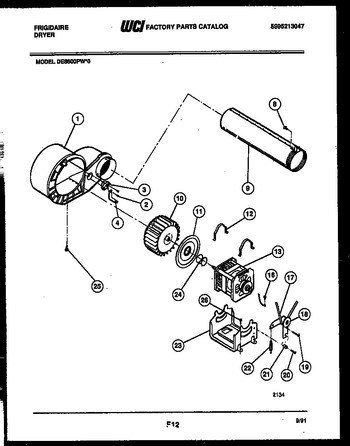 Diagram for DE8600PW0