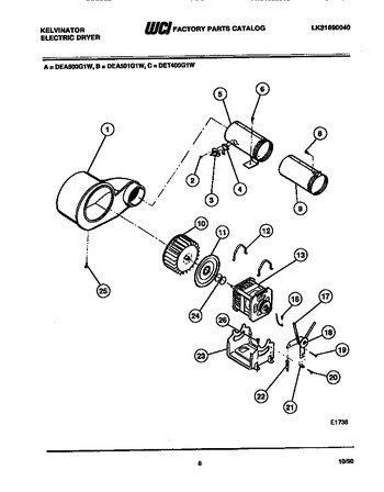 Diagram for DEA500G1W