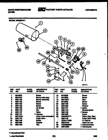 Diagram for DG250KXW1