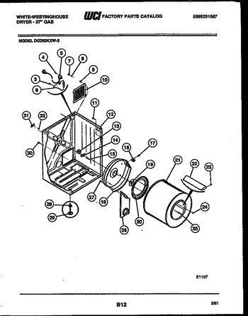 Diagram for DG250KXW3