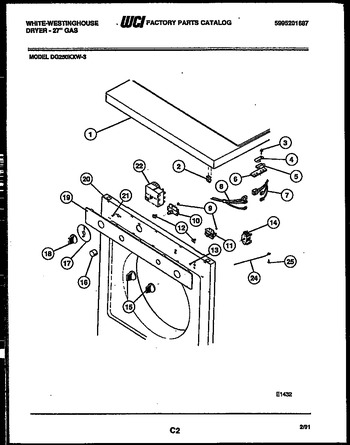 Diagram for DG250KXW3