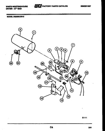 Diagram for DG250KXW3