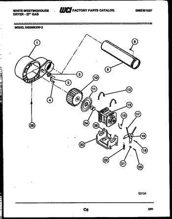 Diagram for DG250KXW3