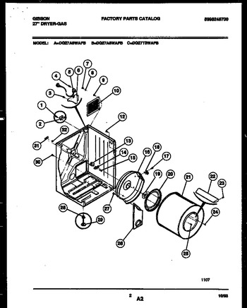 Diagram for DG27T3WAFB