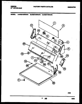 Diagram for DG27T3WAFB