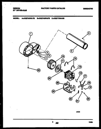 Diagram for DG27T3WAFB