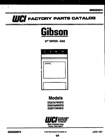 Diagram for DG27A5WXFD