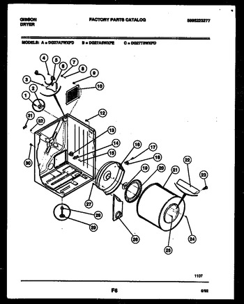 Diagram for DG27A7WXFD