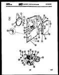 Diagram for 03 - Cabinet Front, Motor And Blower