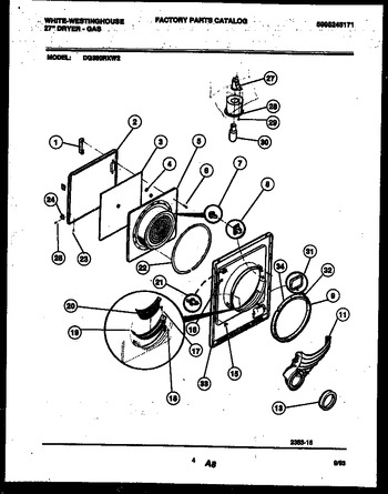 Diagram for DG350RXW2