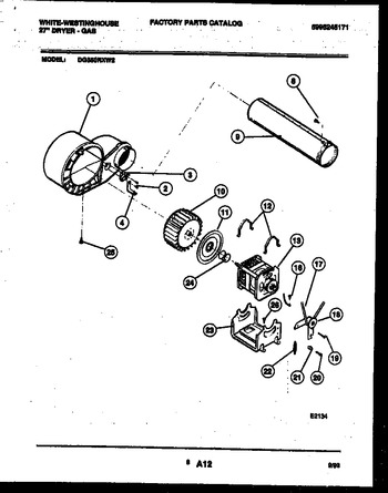 Diagram for DG350RXW2