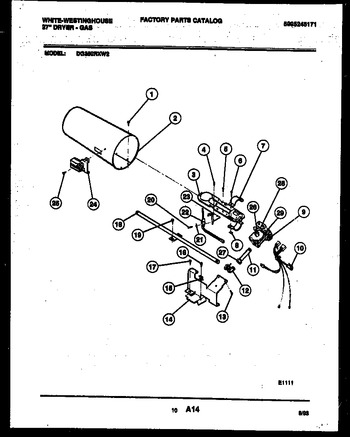 Diagram for DG350RXW2