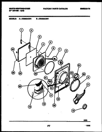 Diagram for DG400AXD1