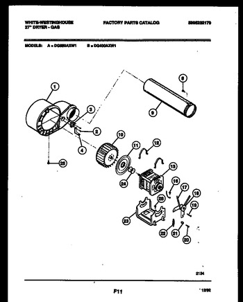 Diagram for DG400AXD1