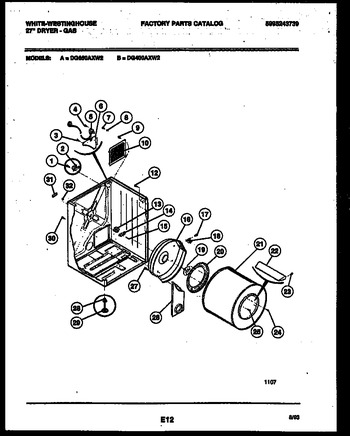 Diagram for DG400AXD2