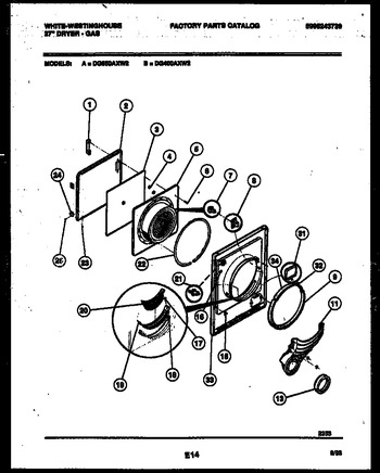 Diagram for DG400AXD2