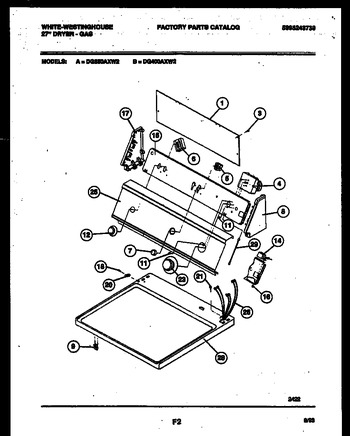 Diagram for DG400AXD2