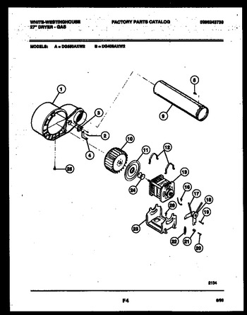 Diagram for DG400AXD2