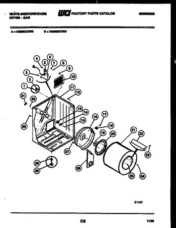 Diagram for DG500KXD3