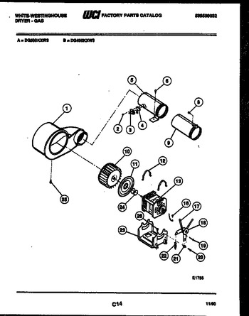 Diagram for DG500KXH3