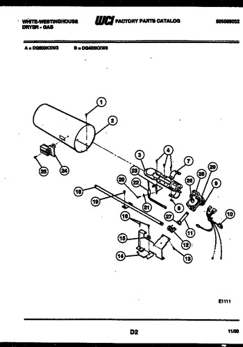 Diagram for DG500KXD3