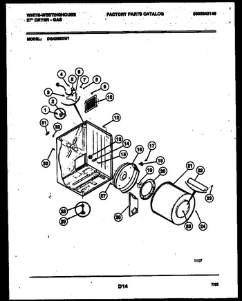 Diagram for DG400SXD1