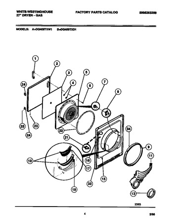 Diagram for DG400TXD1