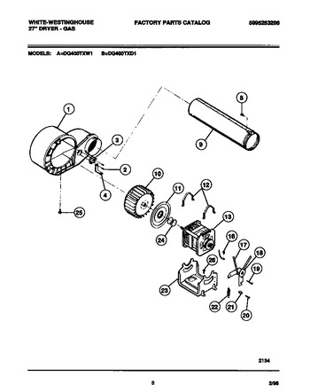 Diagram for DG400TXD1