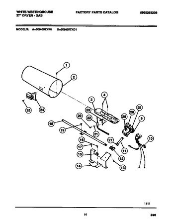 Diagram for DG400TXD1