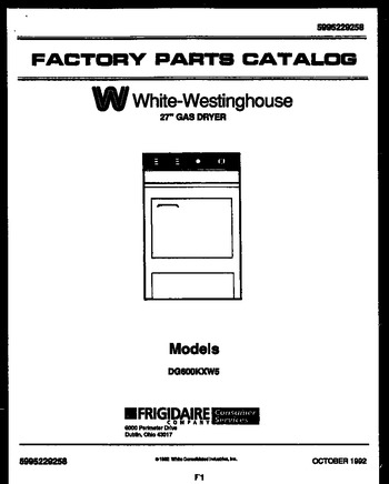 Diagram for DG600KXD5