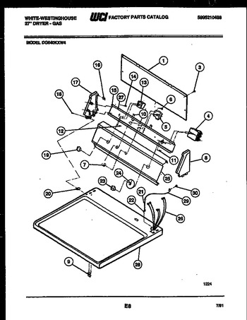 Diagram for DG640KXD4