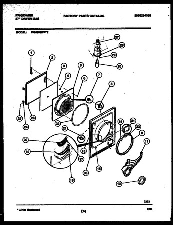 Diagram for DG6900RW2