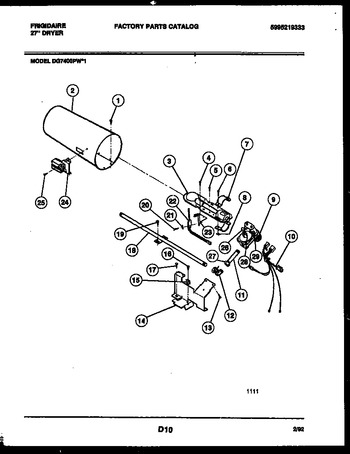 Diagram for DG7400PW1