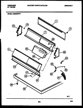 Diagram for DG8600PW1