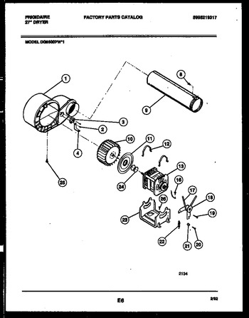 Diagram for DG8600PW1