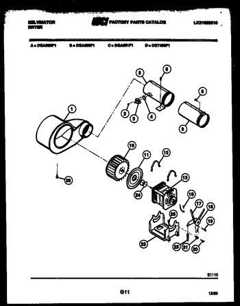 Diagram for DGA900F1W