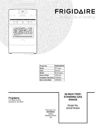 Diagram for DGGF3042KFG