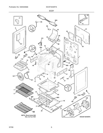 Diagram for DGGF3054KFA