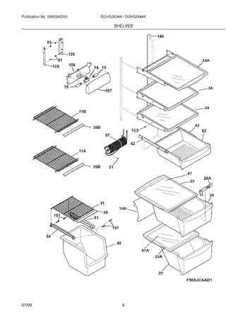 Diagram for DGHS2634KP1