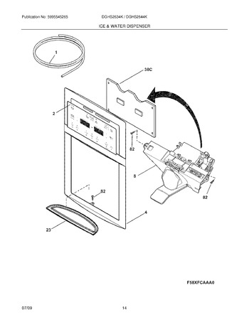 Diagram for DGHS2634KP1