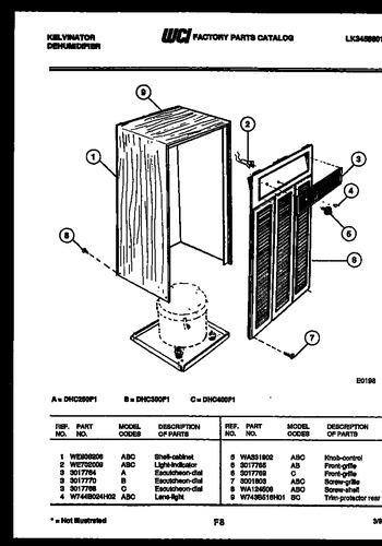 Diagram for DHC250F1