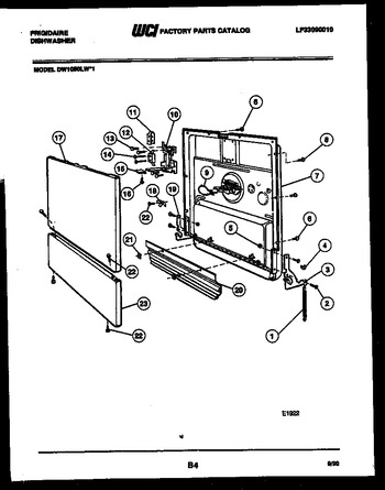 Diagram for DW1050LW1