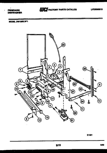 Diagram for DW1050LW1