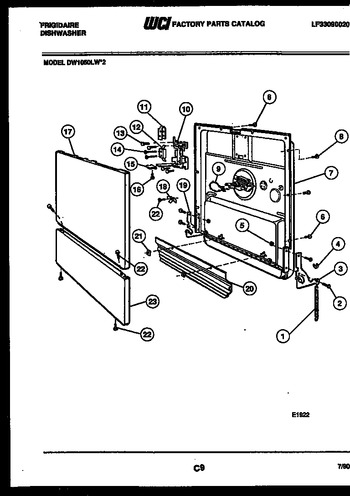 Diagram for DW1050LH2