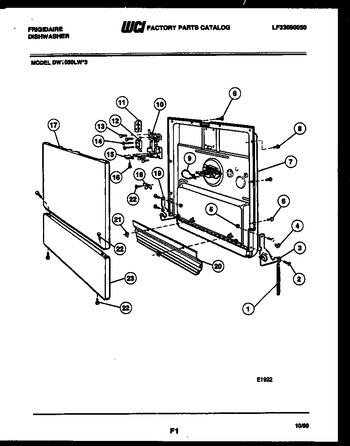 Diagram for DW1050LW3