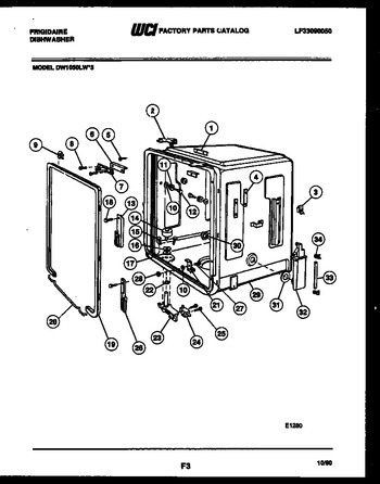 Diagram for DW1050LW3