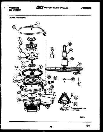 Diagram for DW1050LW3