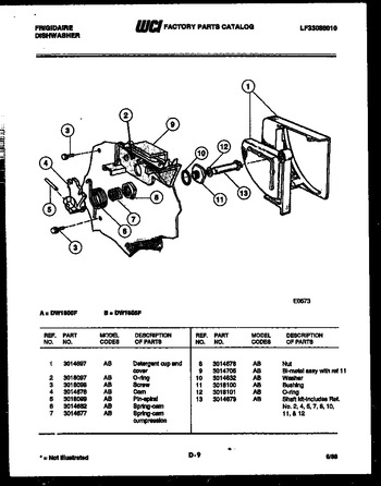 Diagram for DW1805FA